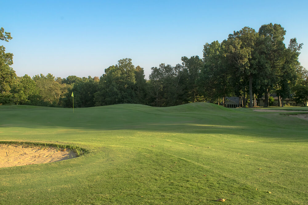 hole 1 green