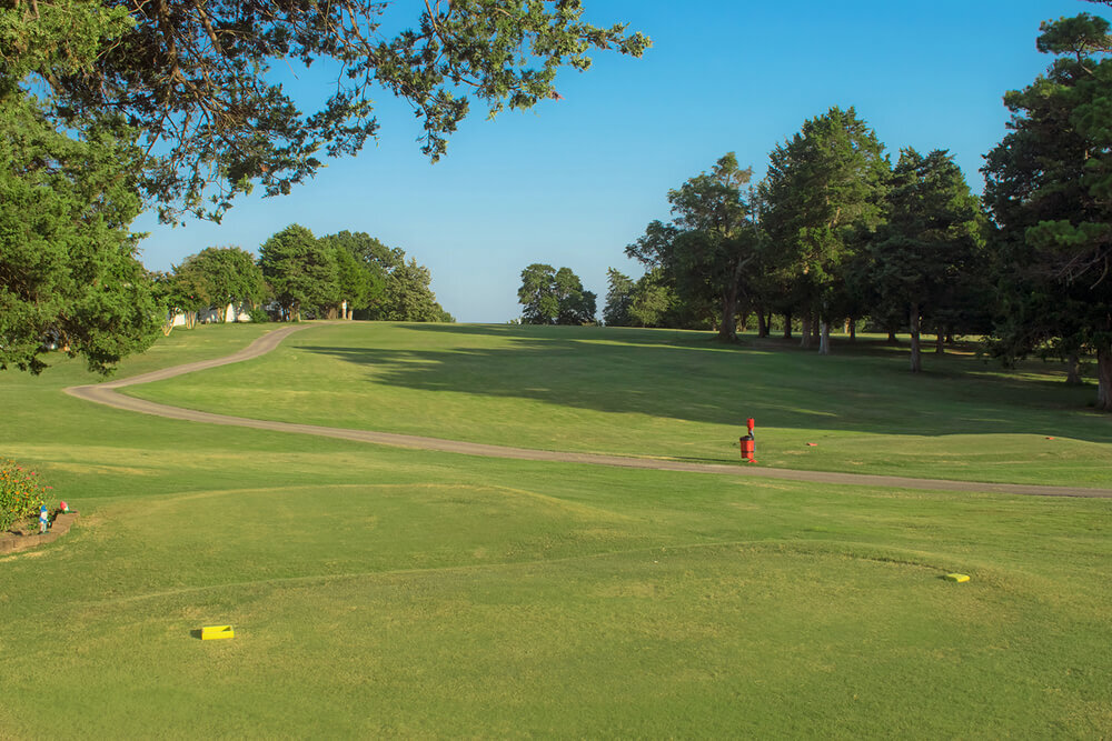 hole 1 tee